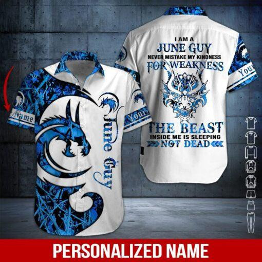 June Guy Personalized Hawaiian Shirt
