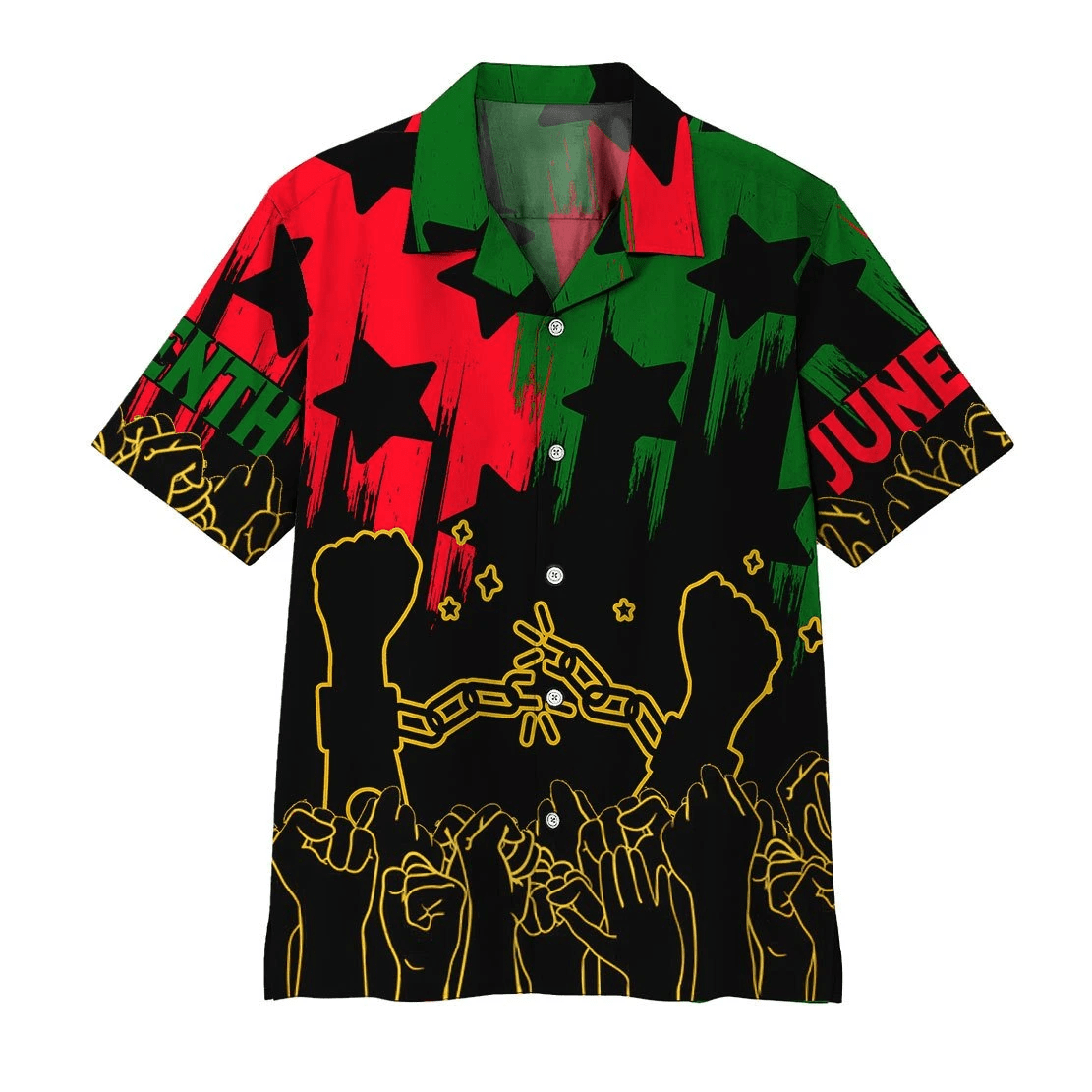 Juneteenth Hawaiian Shirt