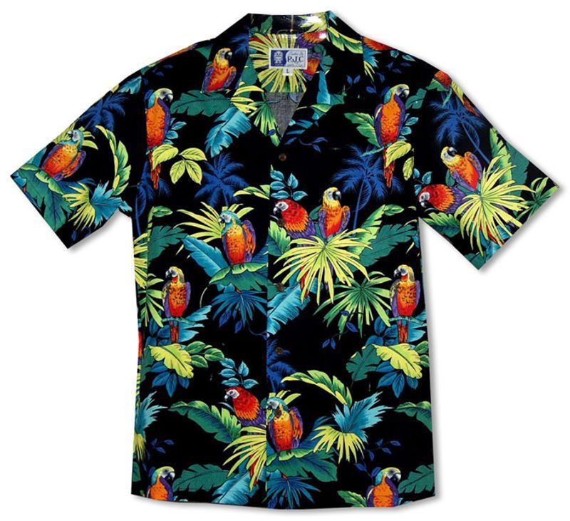 Jungle Parrot Hawaiian Shirt