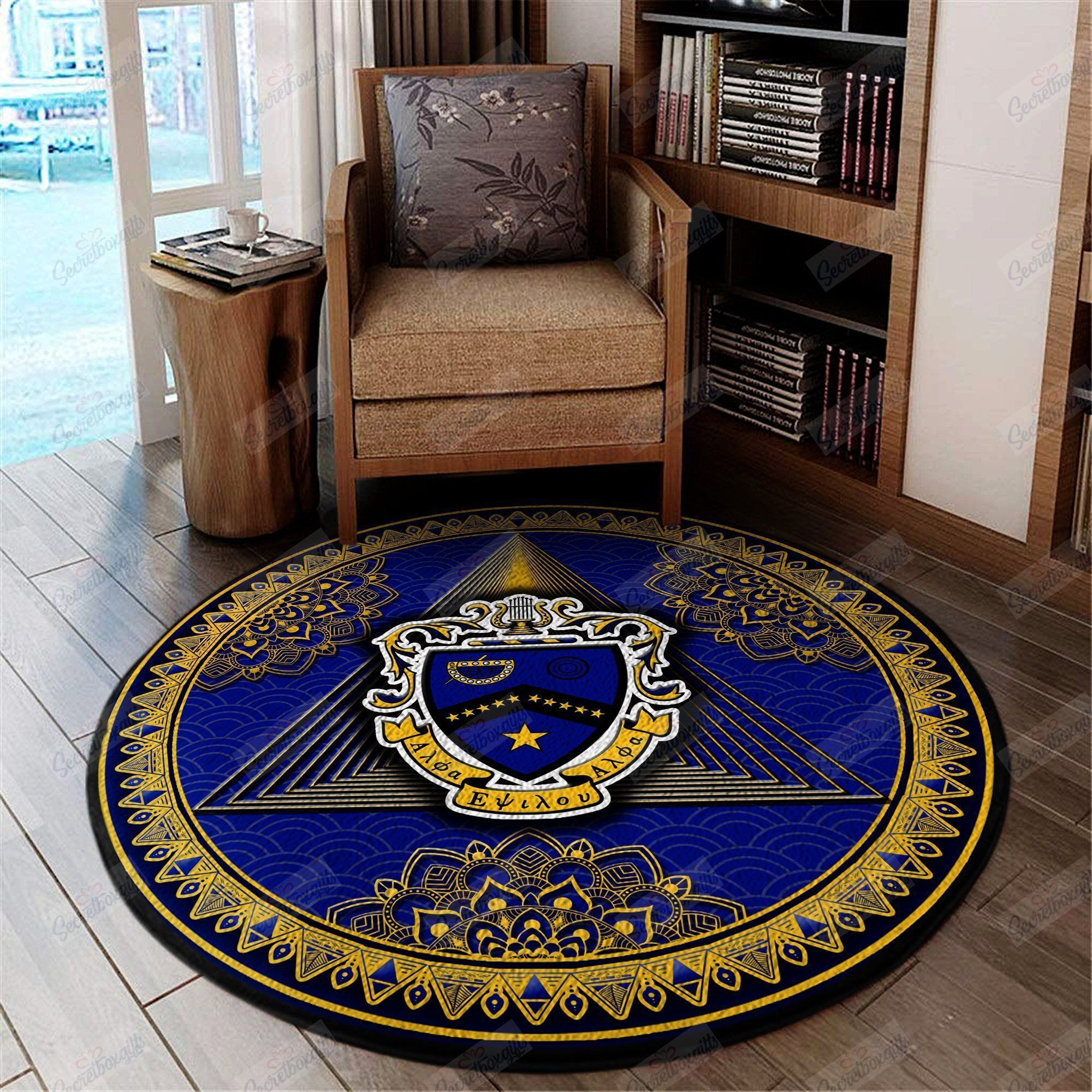 Kappa Kappa Psi Round Rug Carpet Bedroom Livingroom Home Decor