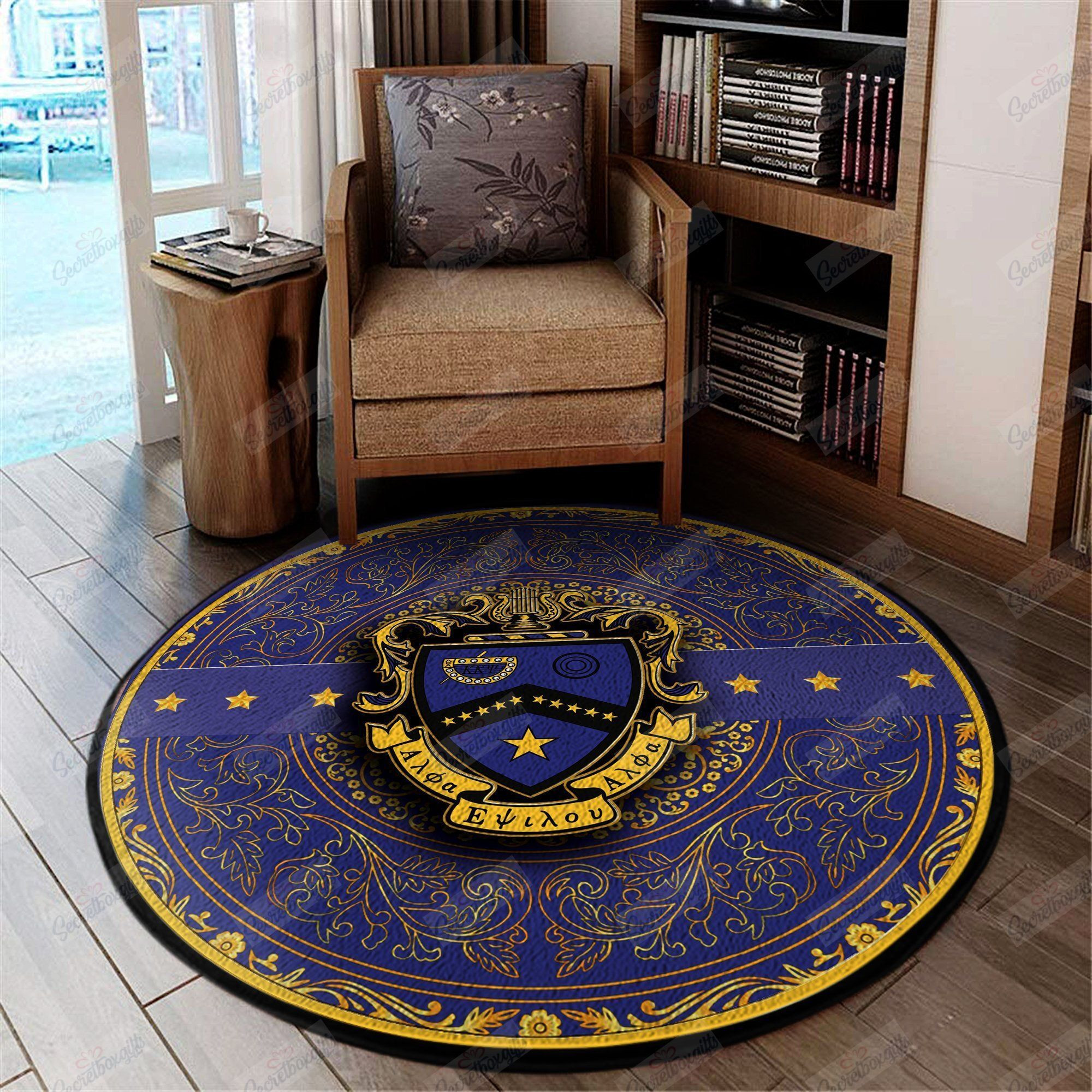 Kappa Kappa Psi Round Rug Carpet Bedroom Livingroom Home Decor