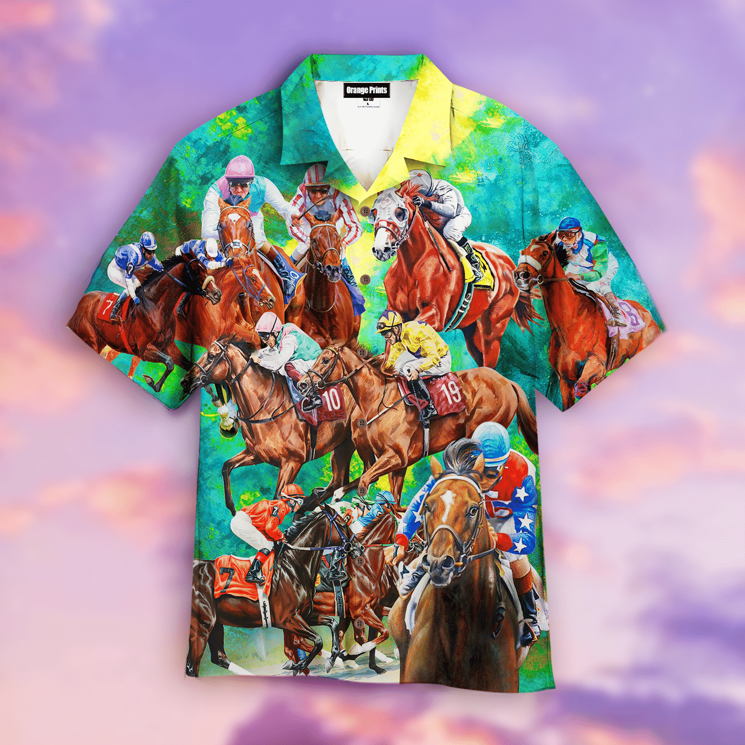 Kentucky Derby Horse Racing Hawaiian Shirt