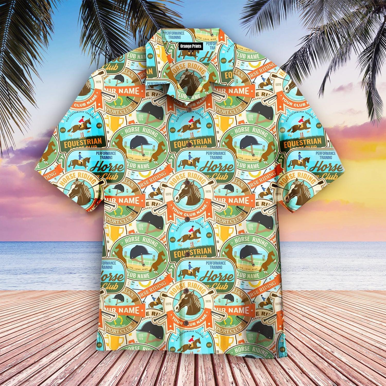 Kentucky Derby Horse Riding Hawaiian Shirt