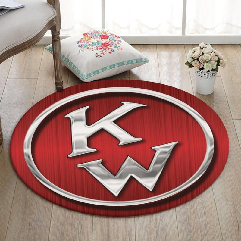 Kenworth Living Room Round Rug Carpet Bedroom Livingroom Home Decor