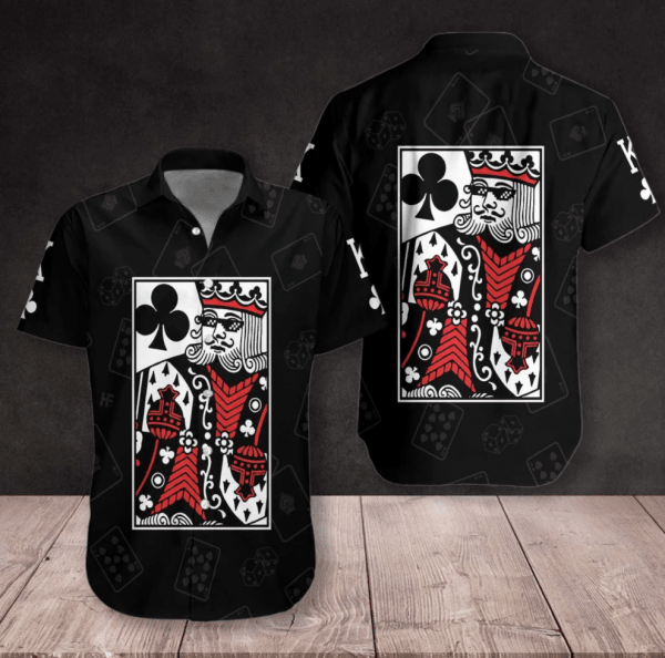 King Card Hawaiian Shirt