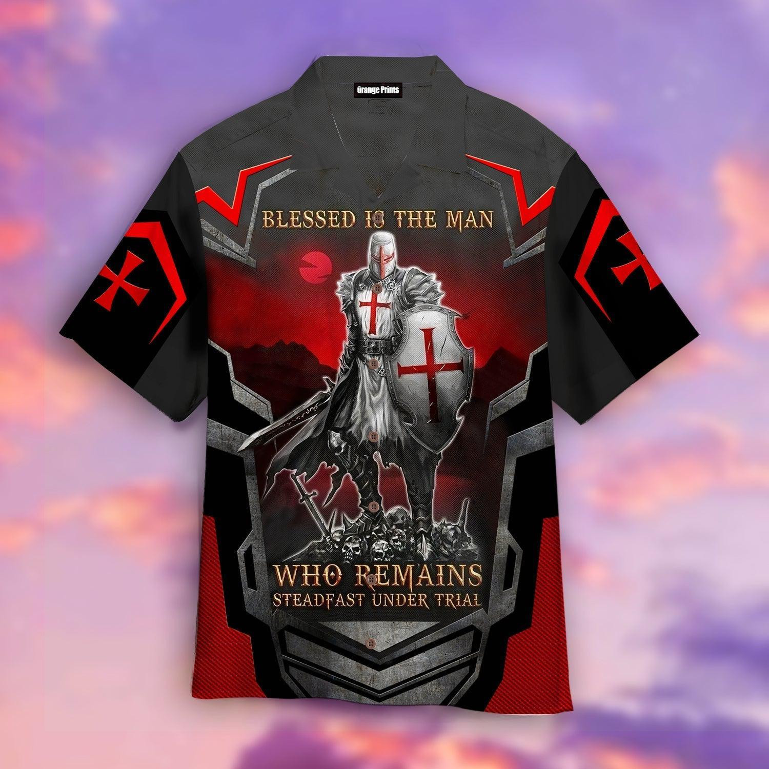 Knight Templar Hawaiian Shirt