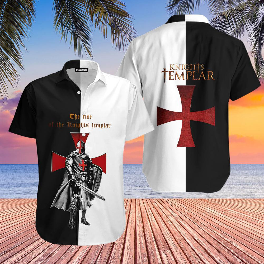 Knights Templar Hawaiian Shirt