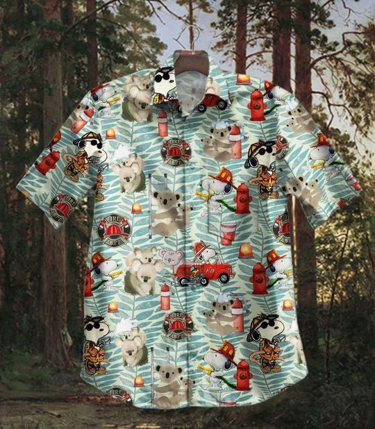 Koala X Snoopy Hawaiian Shirt