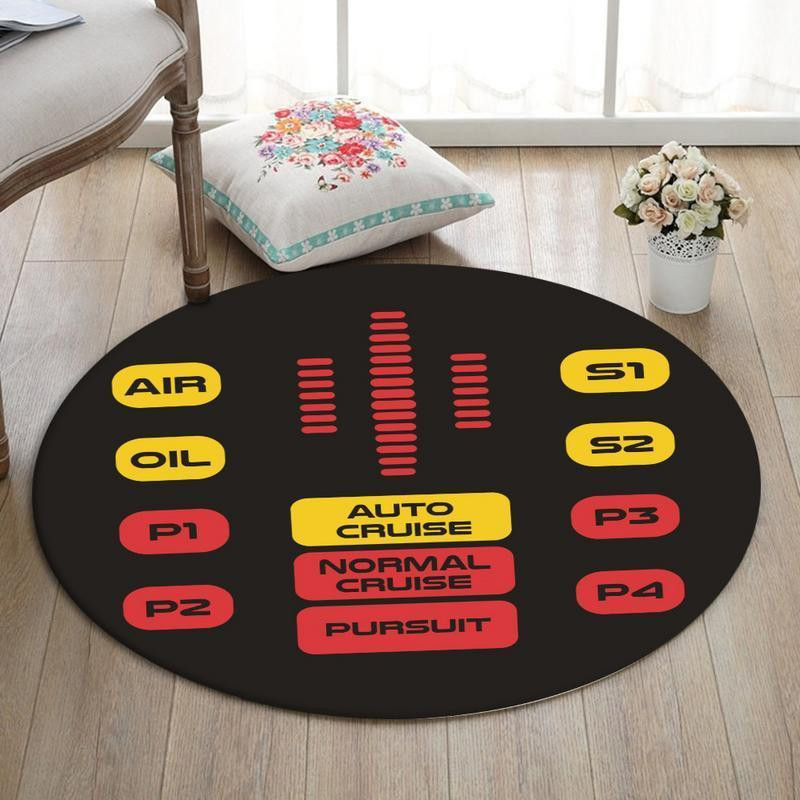 Krider Round Rug Carpet Bedroom Livingroom Home Decor