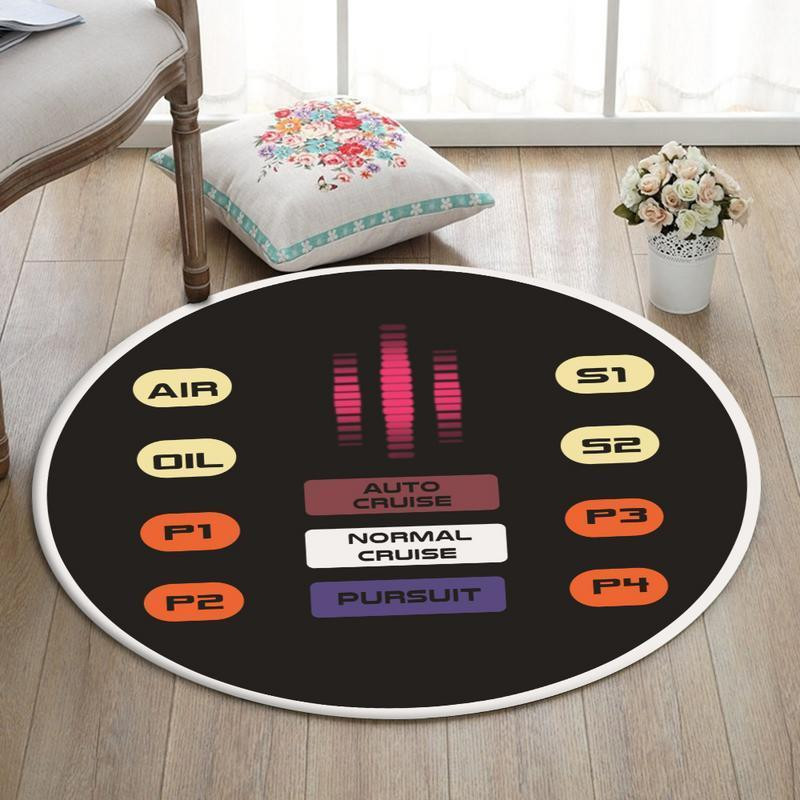 Krider Round Rug Carpet Bedroom Livingroom Home Decor