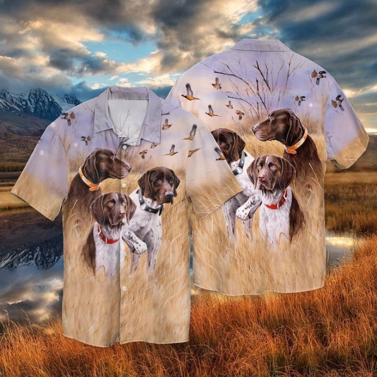 Labrador Dog Hunting Hawaiian Shirt