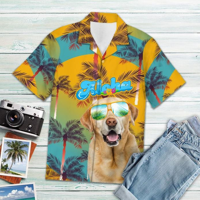 Labrador Retriever Aloha Hawaiian Shirt