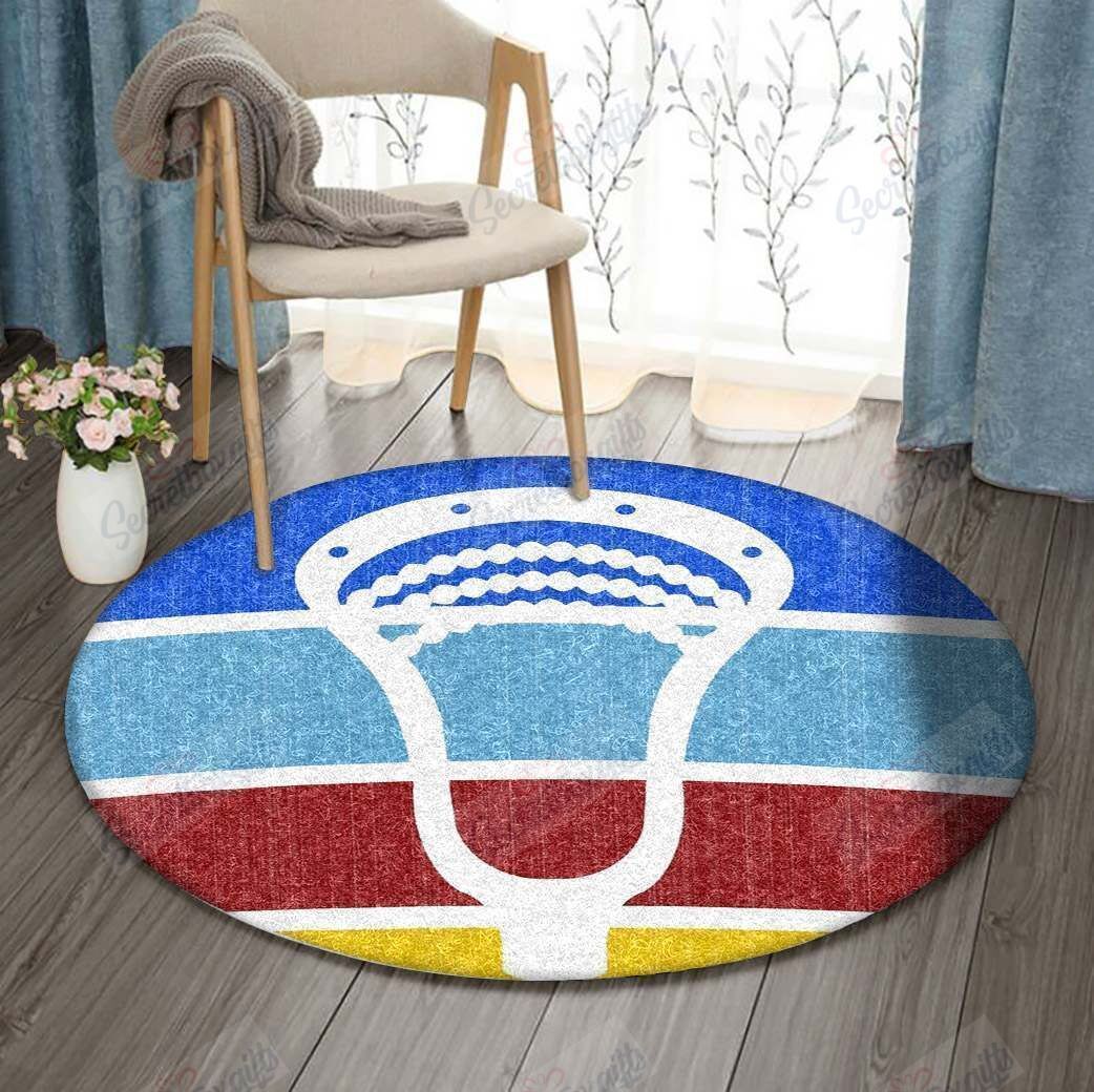 Lacrosse Round Rug Carpet Bedroom Livingroom Home Decor