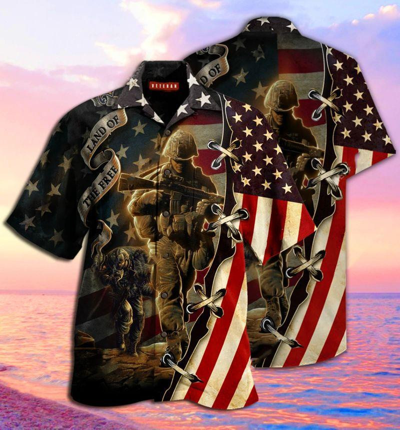 Land Of The Free Hawaiian Shirt