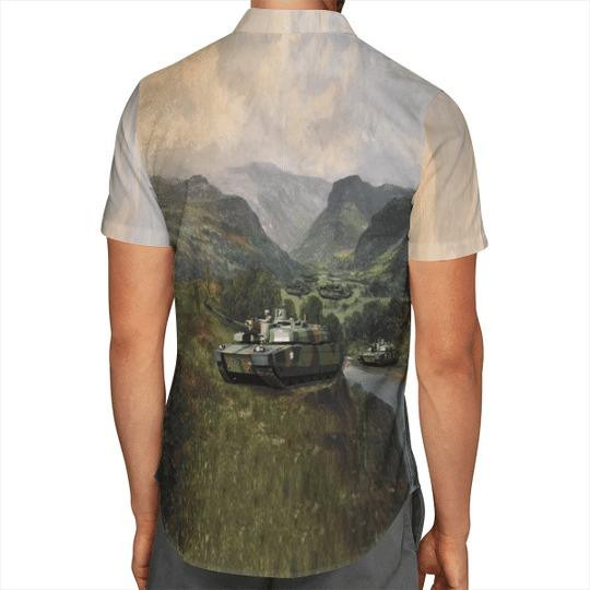 Leclerc French Army Veteran Hawaiian Shirt