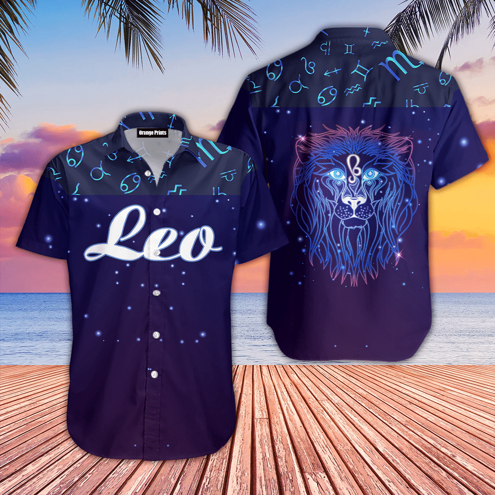 Leo Zodiac Hawaiian Shirt