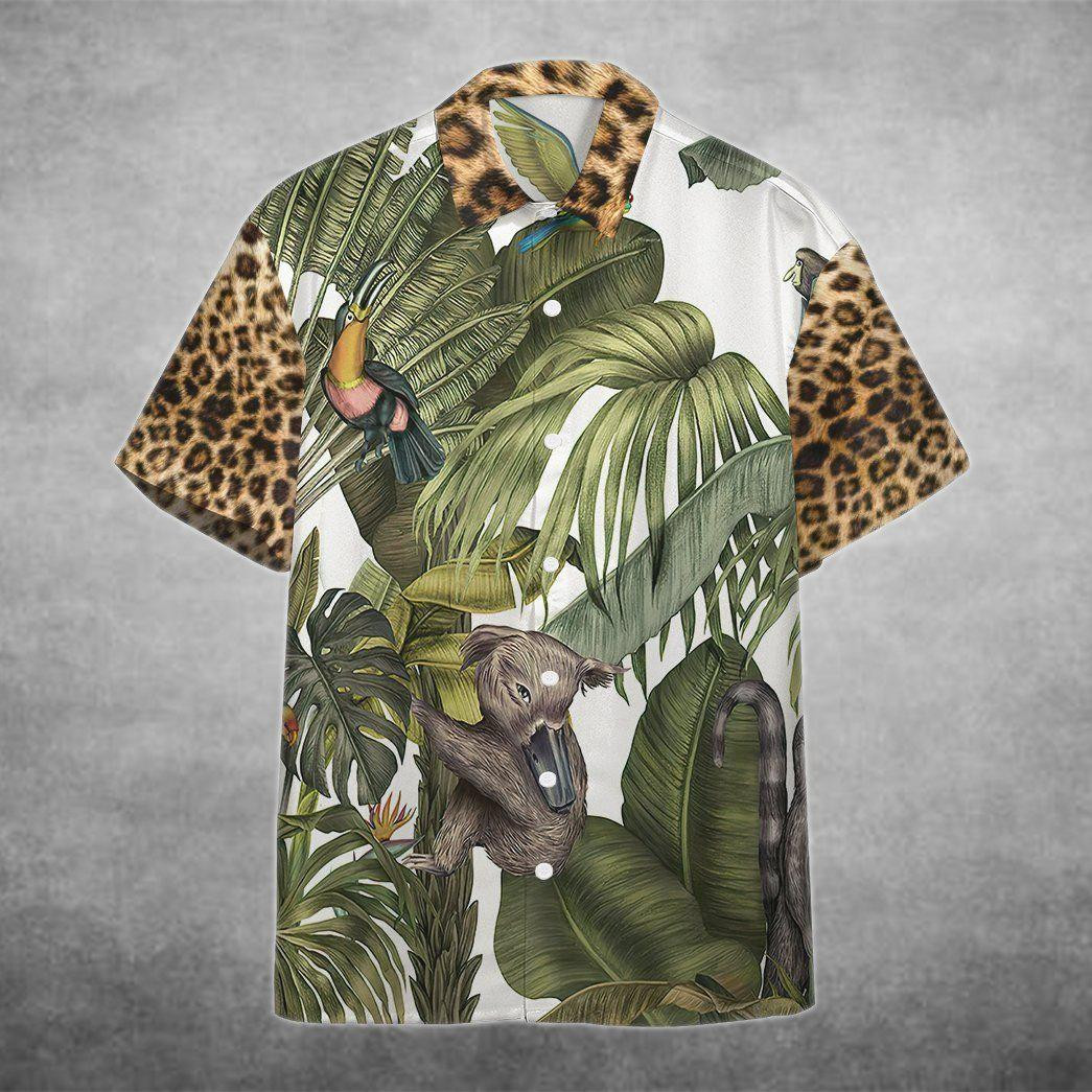 Leopard Hawaiian Shirt