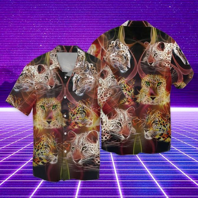 Leopard Hawaiian Shirt
