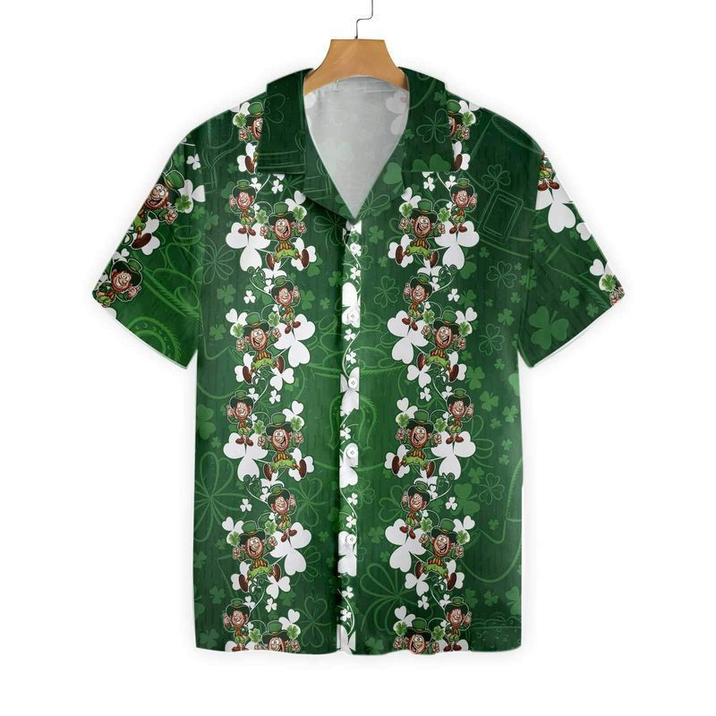 Leprechaun With Irish Saint Patrick Day 2 Hawaiian Shirt