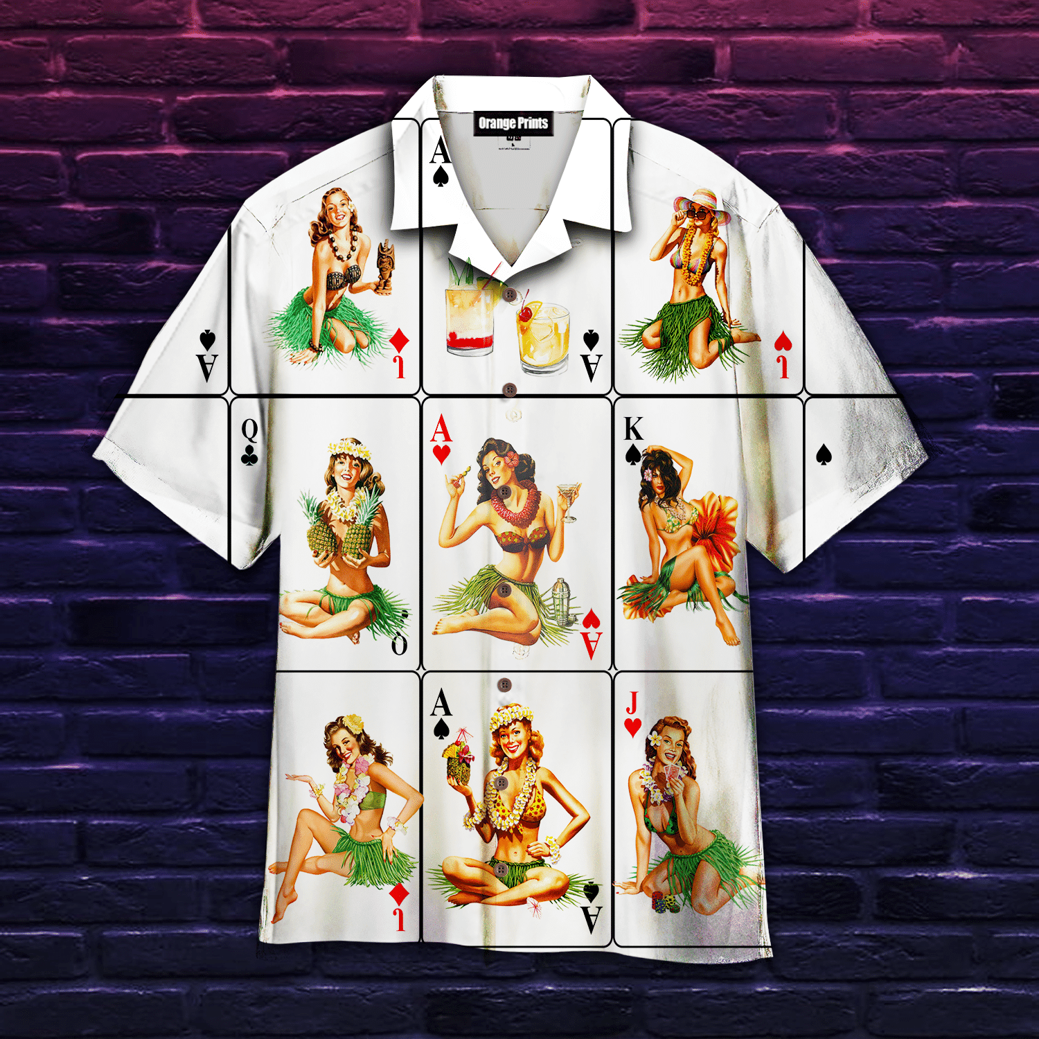 Let's Enjoy With Hawaiian Girls Hawaiian Shirt