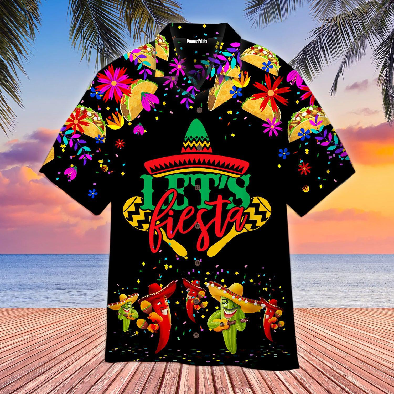 Let's Fiesta Cinco De Mayo Hawaiian Shirt