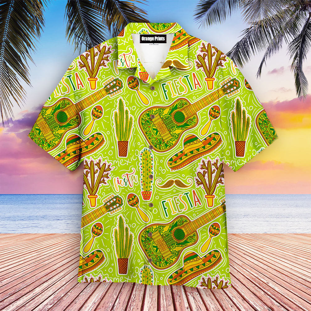 Let's Fiesta Party Mexican Hawaiian Shirt