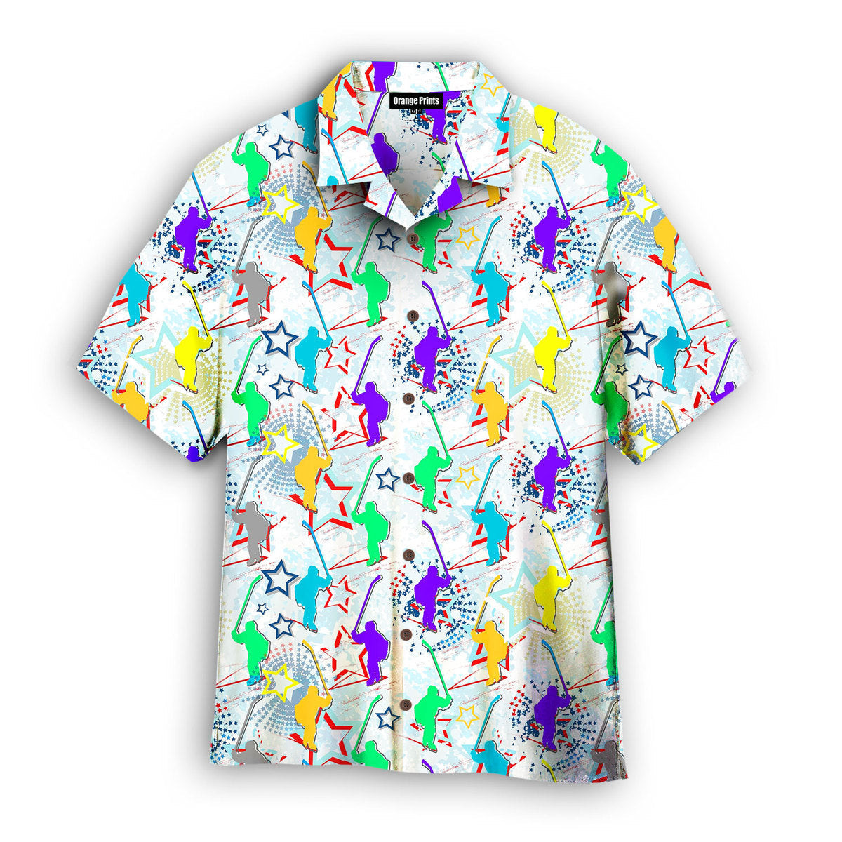Let's Play Ice Hockey Hawaiian Shirt