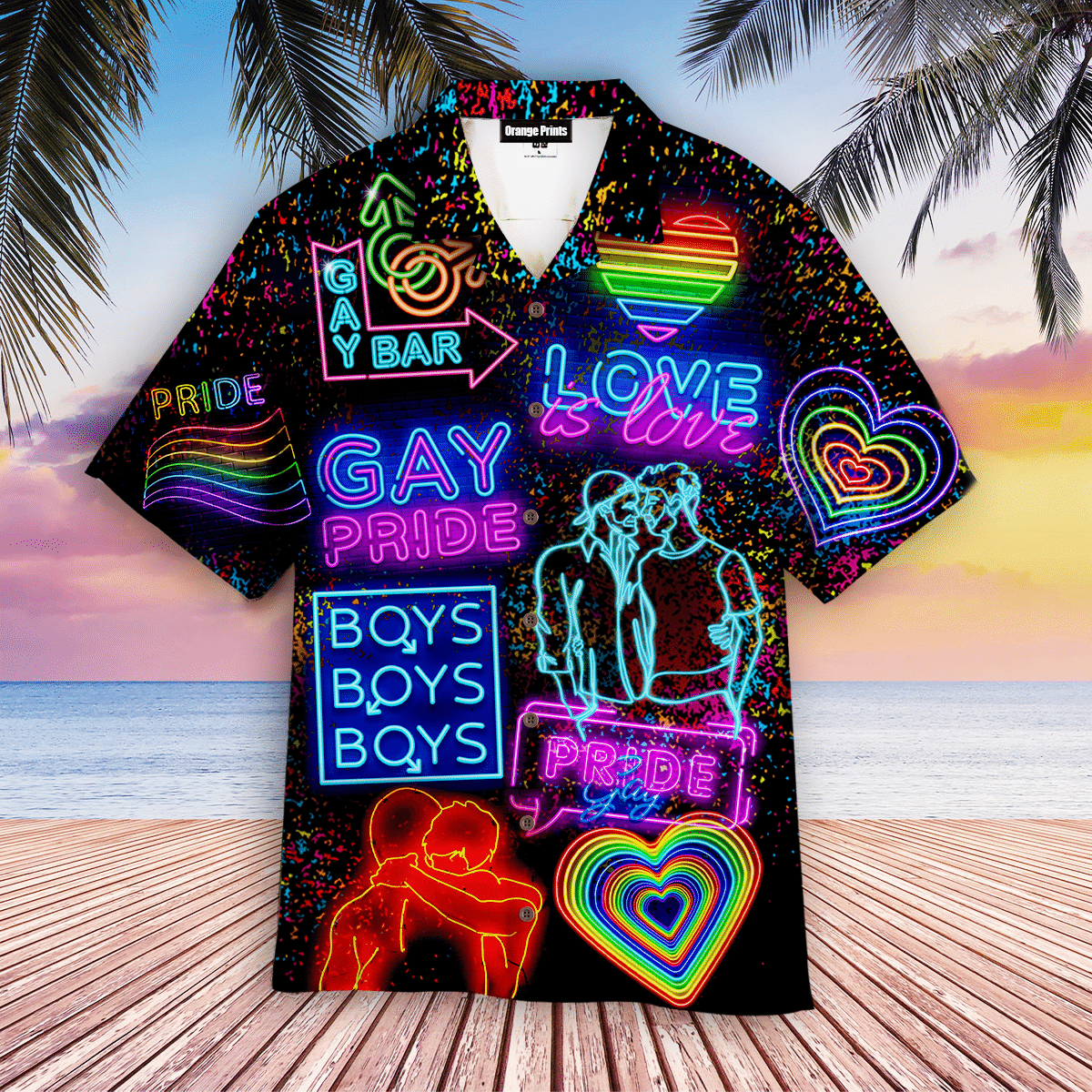 LGBT Gay Pride Month Hawaiian Shirt