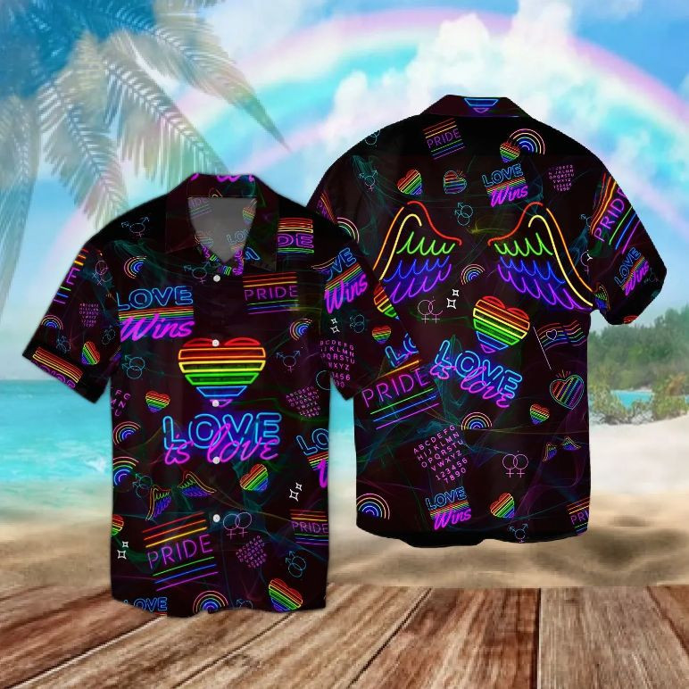 LGBT Love Is Love Hawaiian Shirt