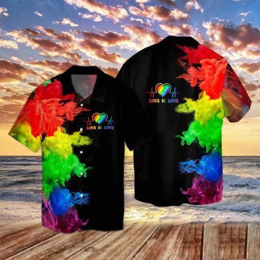 LGBT Love Is Love Hawaiian Shirt