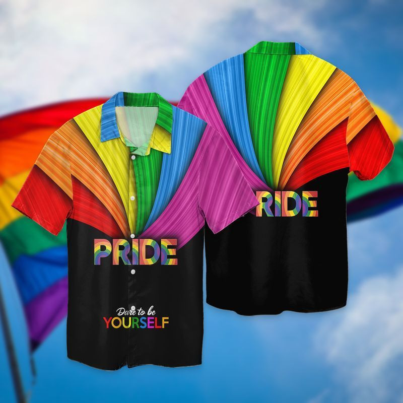 Lgbt Pride Dare To Be Yourself Hawaiian Shirt