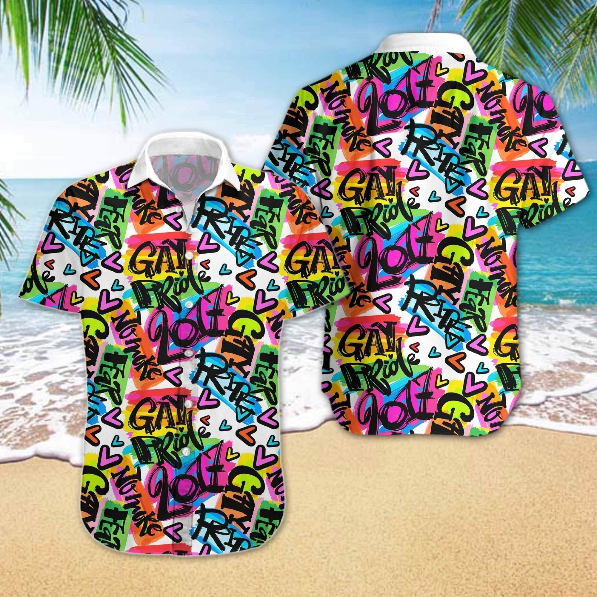LGBT Pride Hawaiian Shirt
