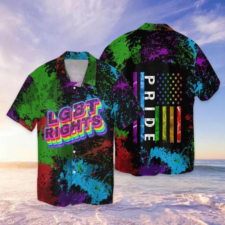 LGBT Rights American Pride Hawaiian Shirt