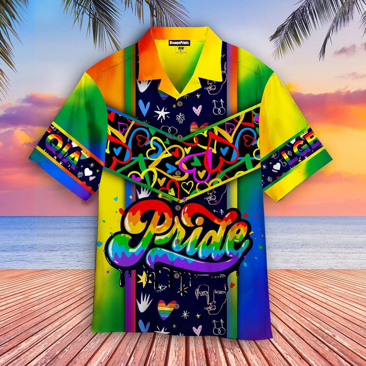 LGBTQ Pride Hawaiian Shirt