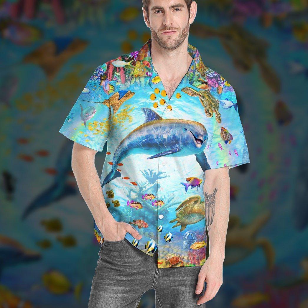 Life In The Ocean Hawaiian Shirt