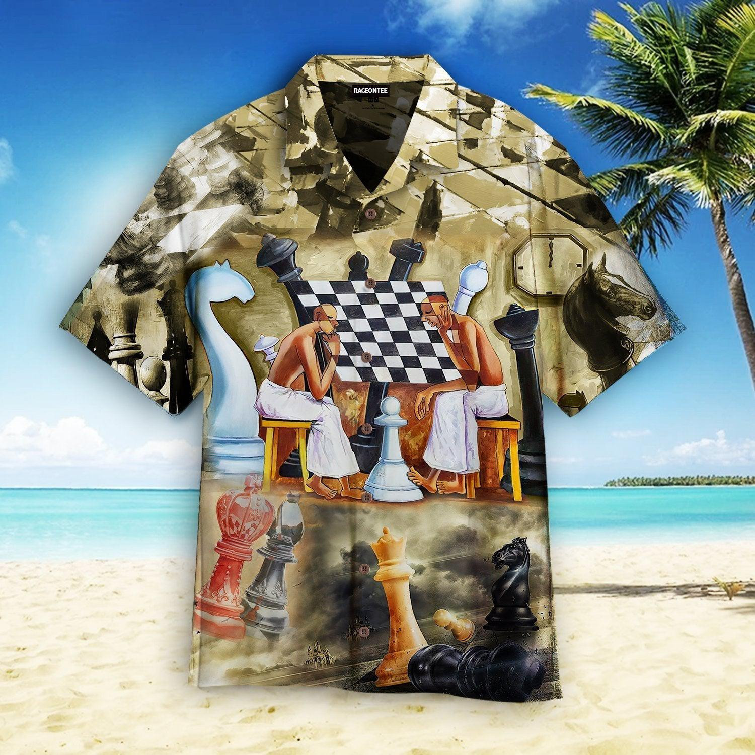 Life Is A Chess Game, Don't Waste A Move Hawaiian Shirt