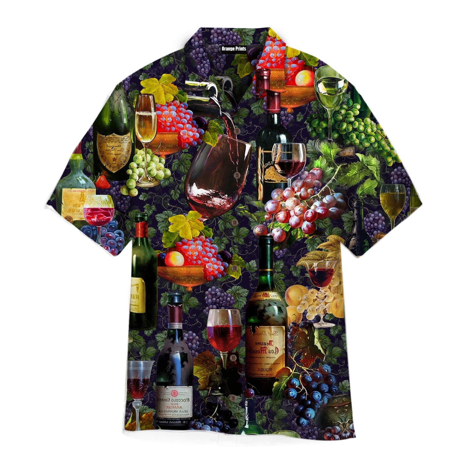 Life Is Better With A Glass Of Wine Hawaiian Shirt