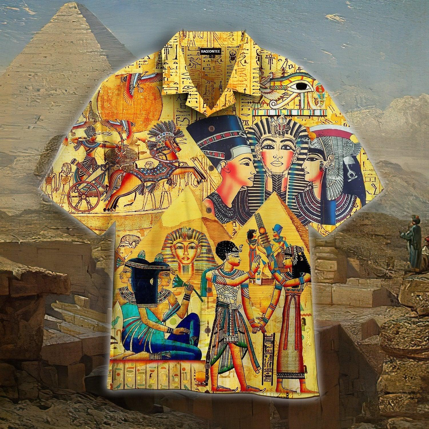 Life Of Egyptian Pyramids Hawaiian Shirt
