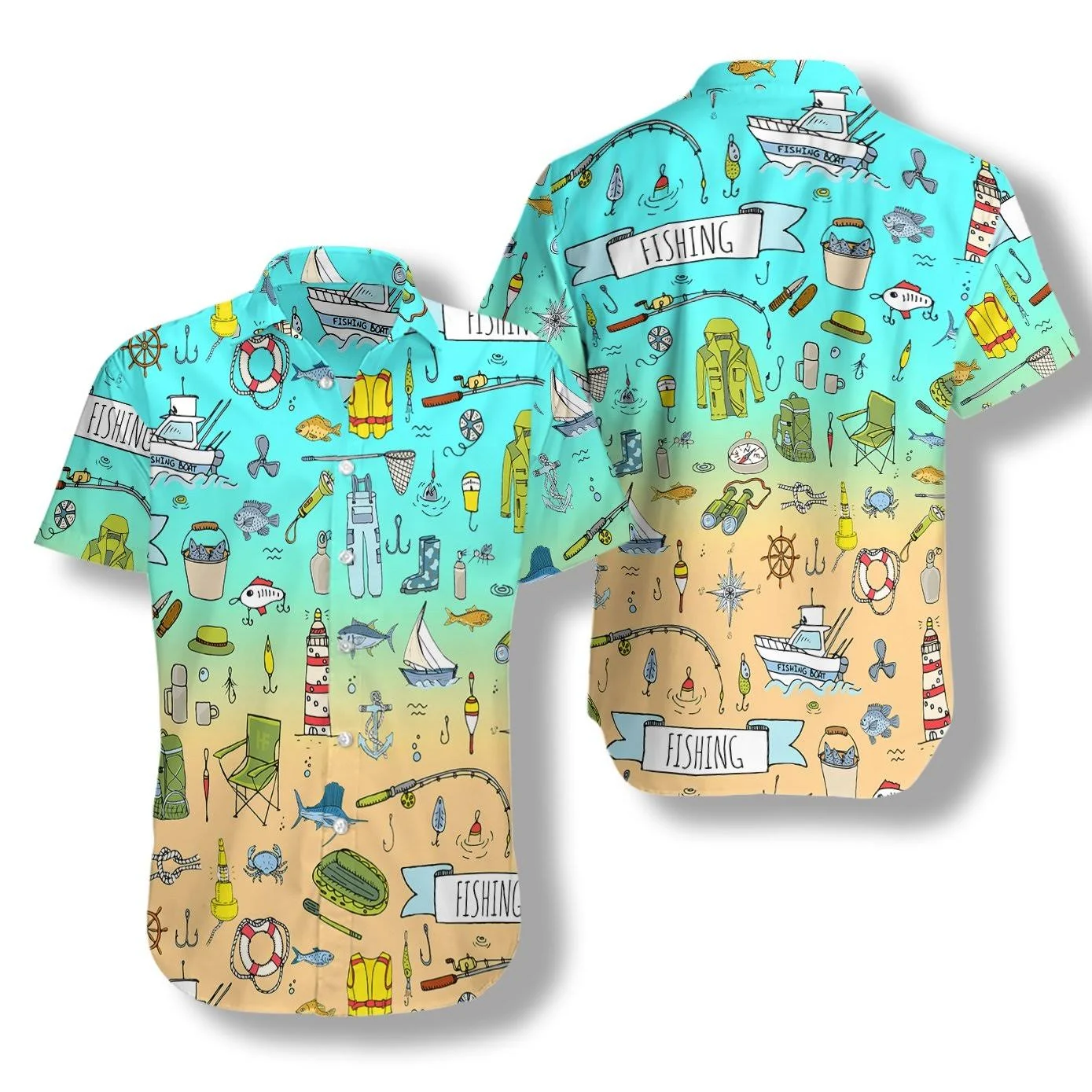 Lighthouse Hawaiian Shirt