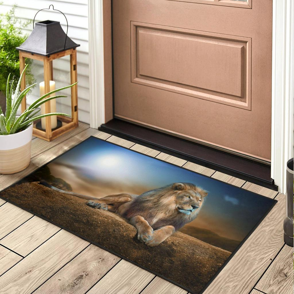 Lion animal Rubber Doormats - Image 3