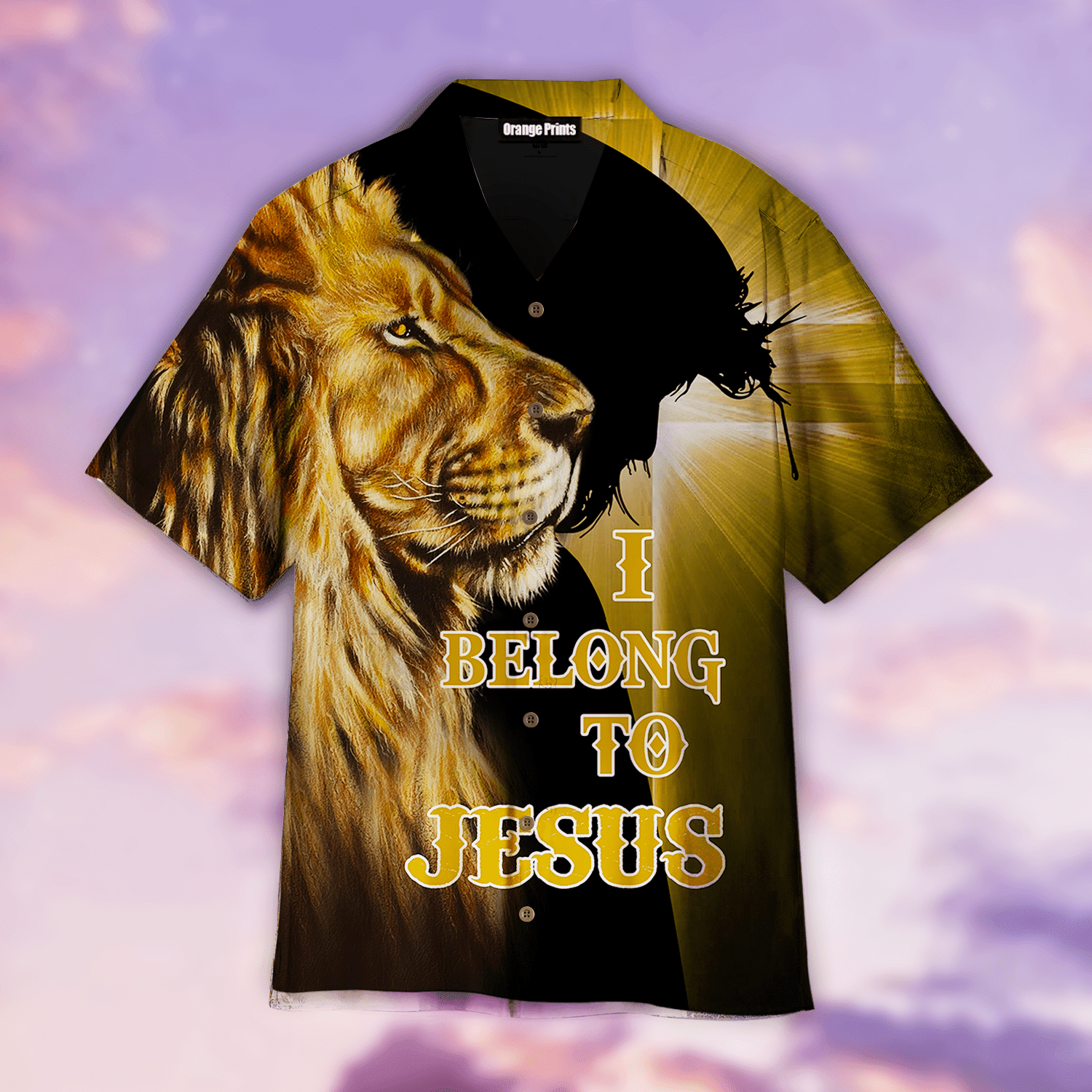 Lion Love Jesus Hawaiian Shirt