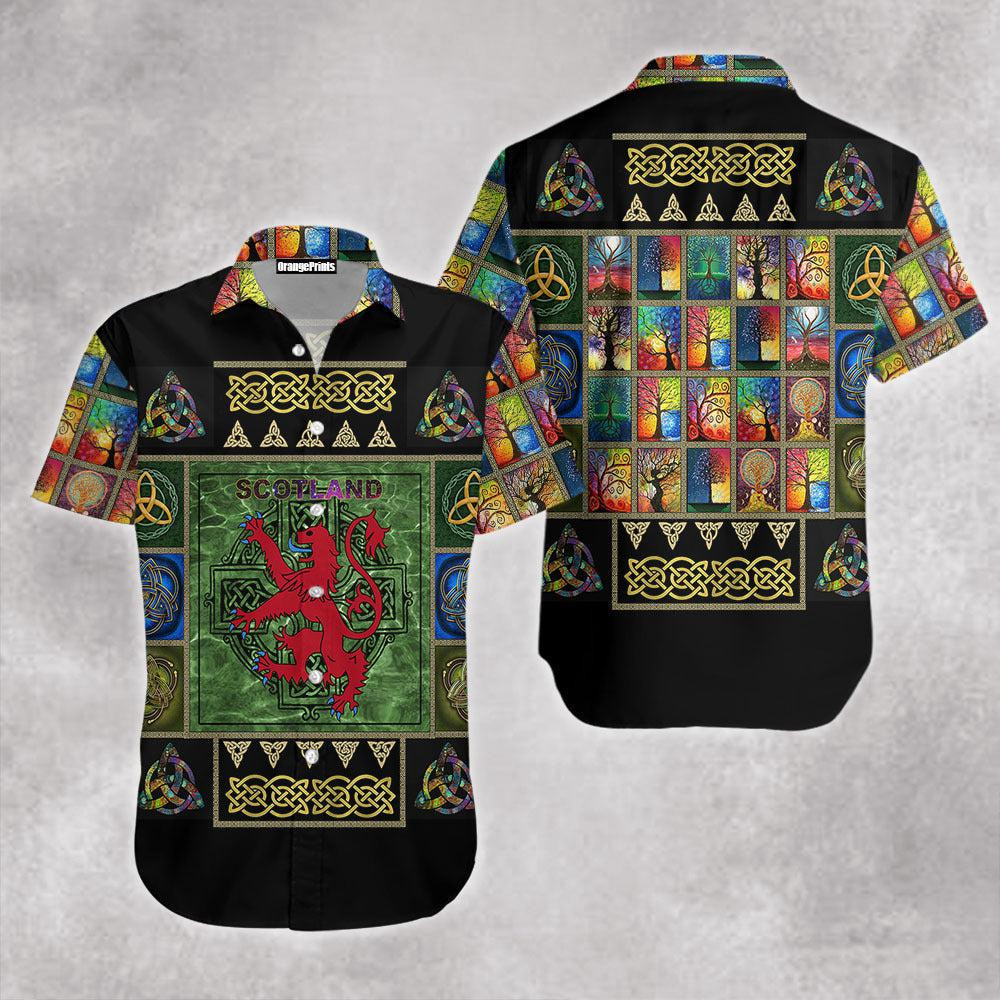 Lion Royal Irish St Patrick's Day Hawaiian Shirt