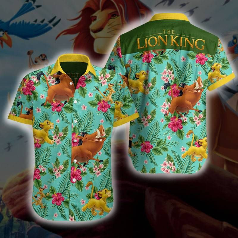 Lion The King Hawaiian Shirt