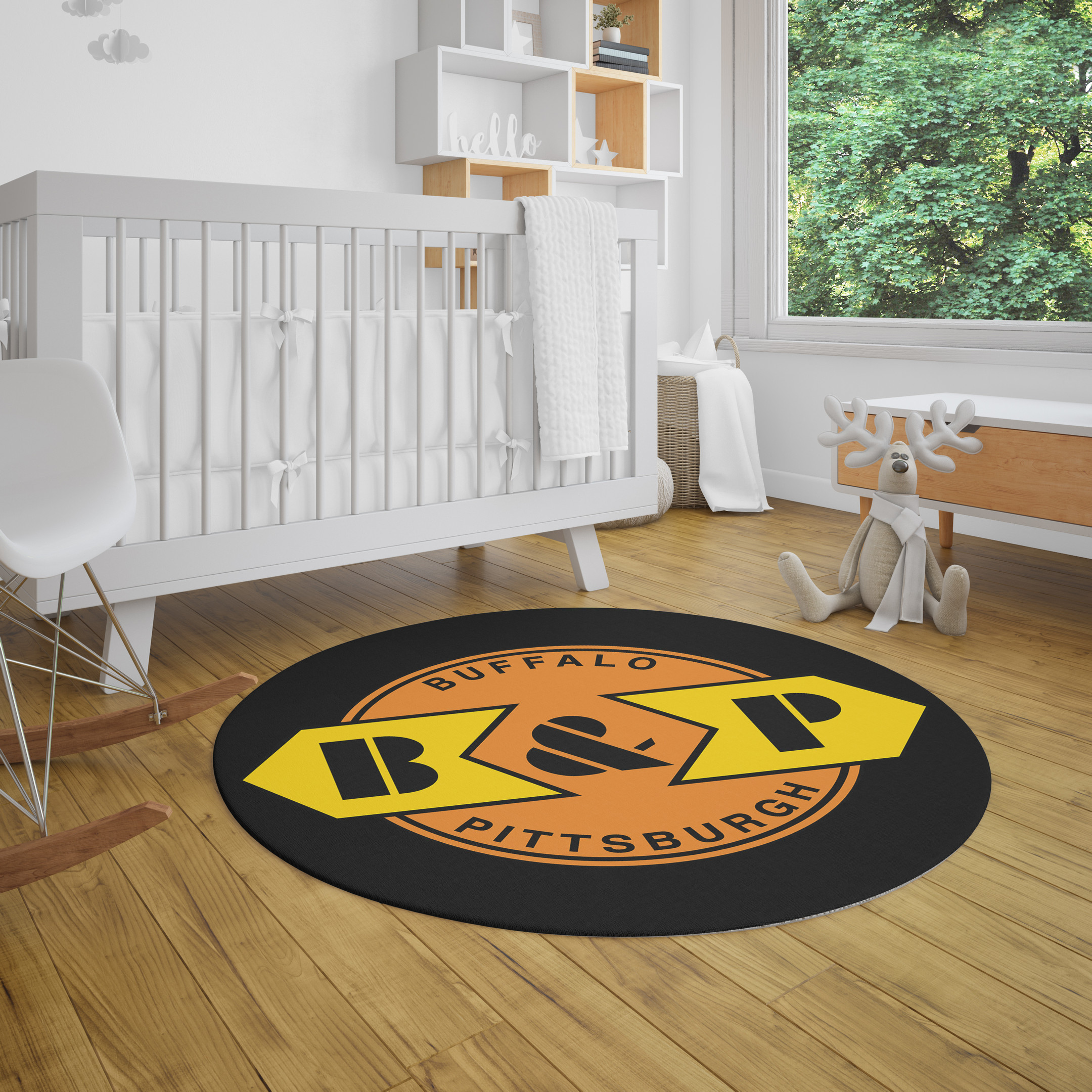 Living Room Round Rug Carpet Bedroom Livingroom Home Decor