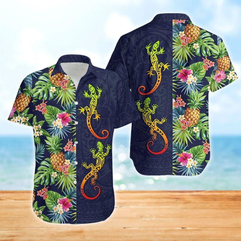 Lizard Hawaiian Shirt