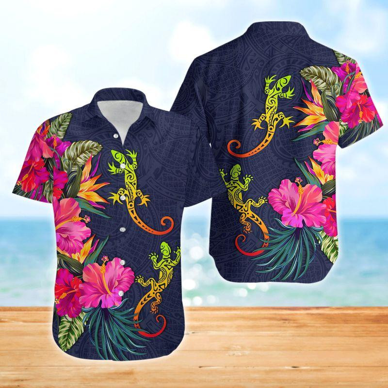 Lizard Hawaiian Shirt