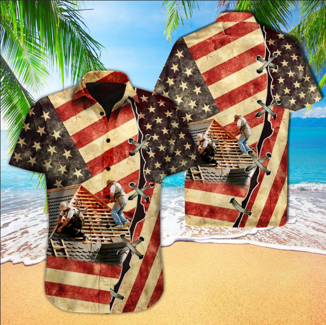LKH Roofer Hawaiian Shirt