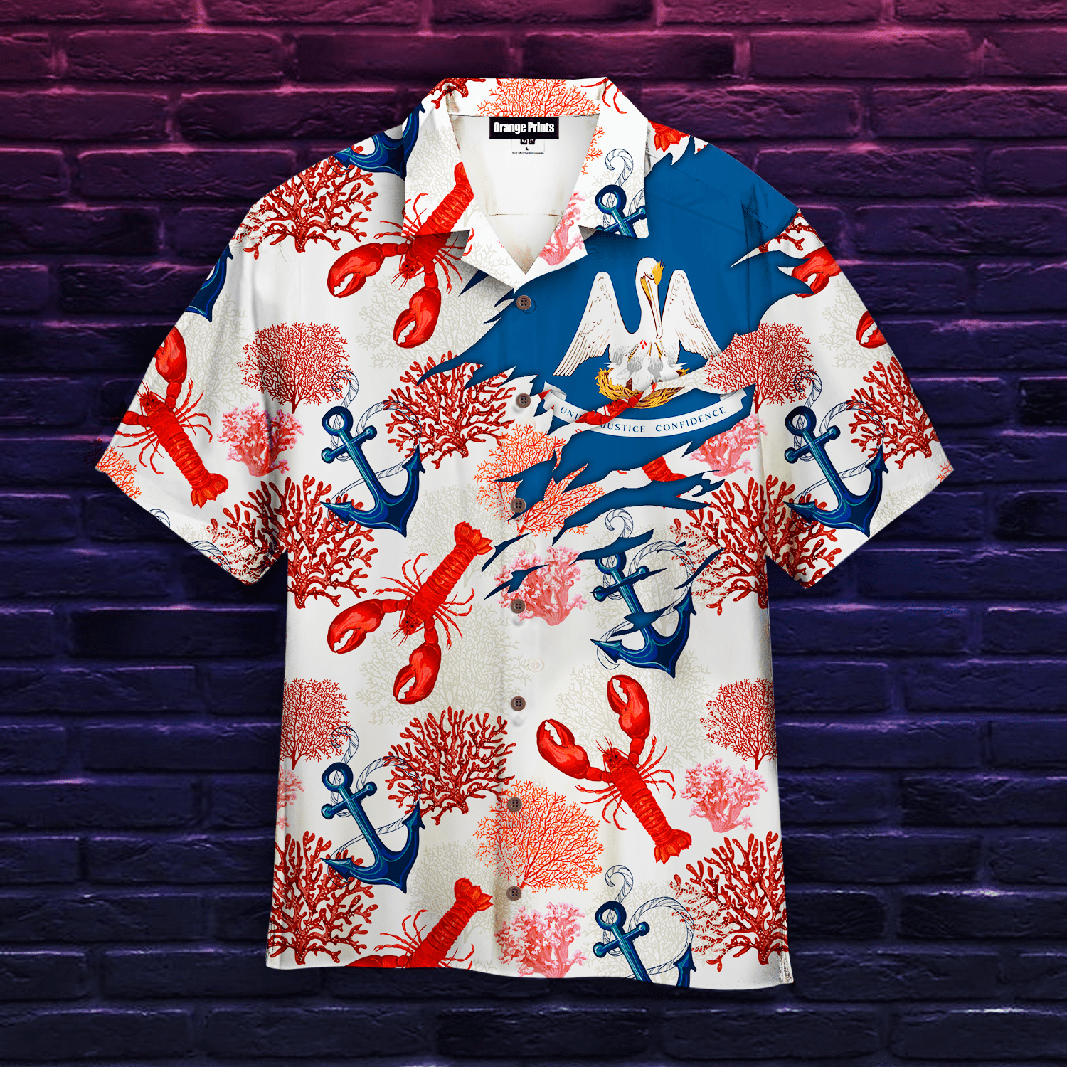 Louisiana Summer Hawaiian Shirt