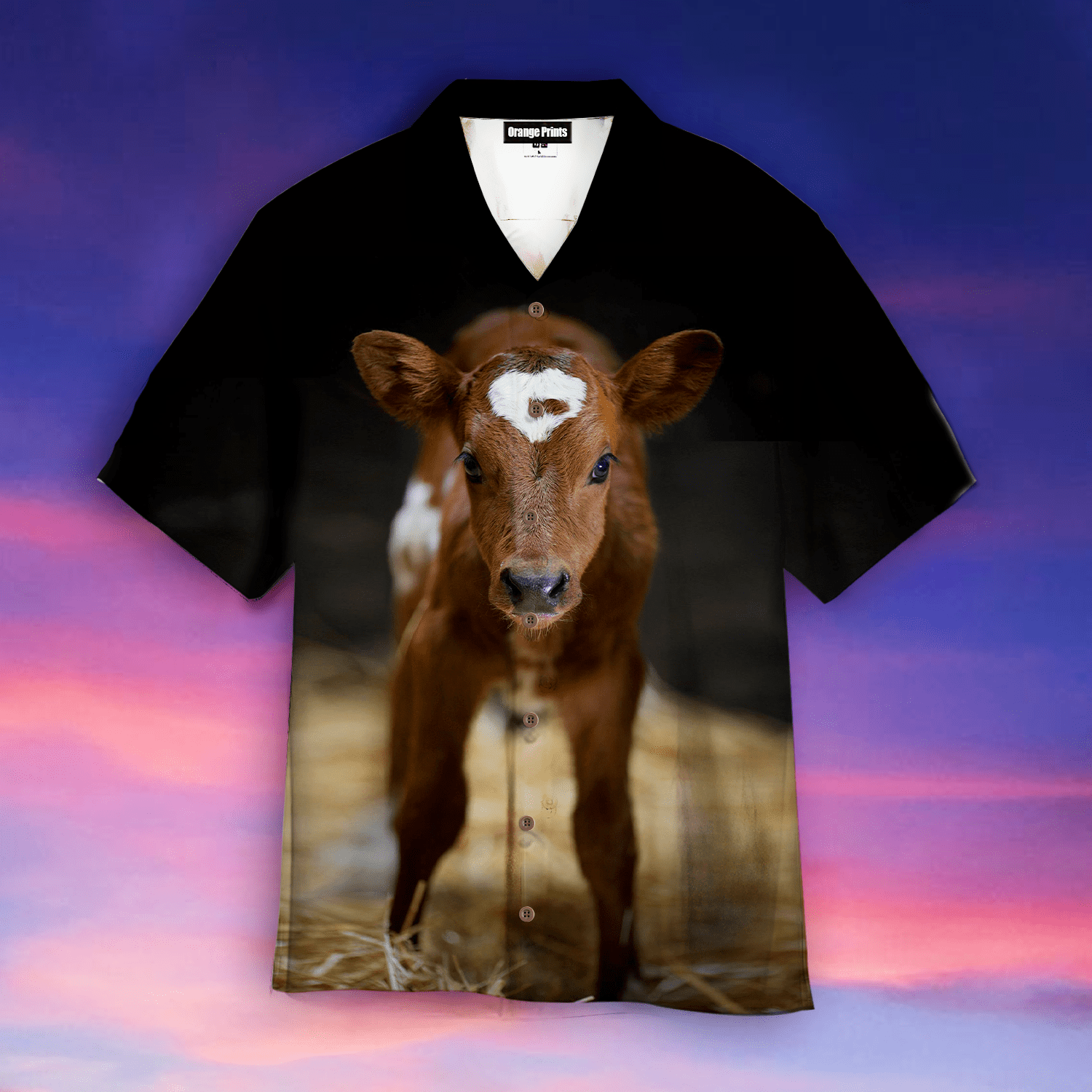Love Baby Cow Hawaiian Shirt