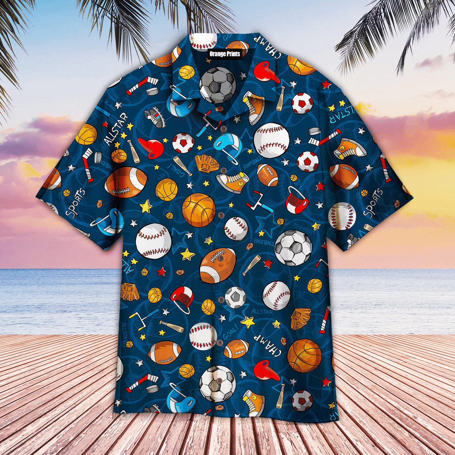 Love Balls Love Sport Life Hawaiian Shirt